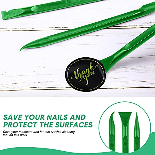 image for Honoson 9 Pieces Plastic Scraper Tool Scratch Free Crevice Cleaning St