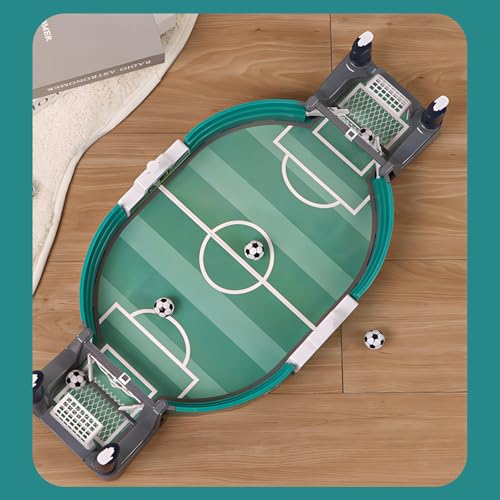 Tischkicker, Tischfußballspielzeug für Zwei mit 6 Mini-Fußball, Interaktive Brettspiele für Kinder Erwachsene, Verbessern Sie das Interesse der Kinder am Sport – Bild 8