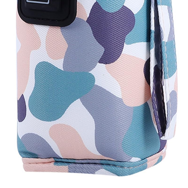 Miniatura 4 de Plplaaoo Calentador de biberones USB, calentador de leche portátil, calentador de biberones de calentamiento rápido con ajuste de temperatura de 3