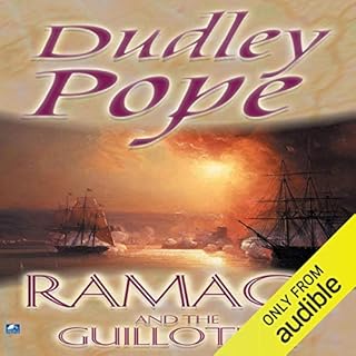 Ramage and the Guillotine Audiolibro Por Dudley Pope arte de portada