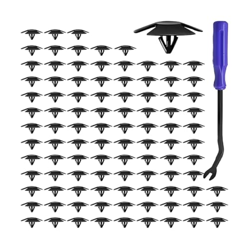 Clips de retenue d'isolation de capot pour fixer l'insonorisant moteur thermique et phonique