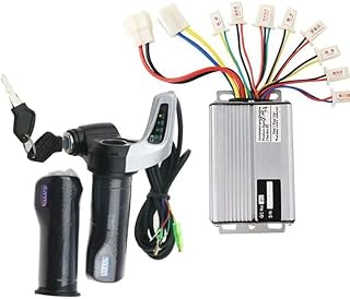 Vorole 36V 1000W Electric Scooter Tricycle ebike Controller Brush DC Motor e-Scooter Controller Throttle Ebike Twist Throttle 1000W Brush Controller for E-Bike