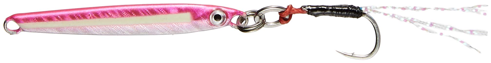 Major Craft Jig Jig para Micro Slim Jigs JPMSL-1.5#18 Glow Pink 0.06 oz (1.5 g)