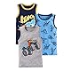 ANIMQUE Jungen Baumwolle Top Baby Kinder Unterhemd 3er Pack HJ512,100