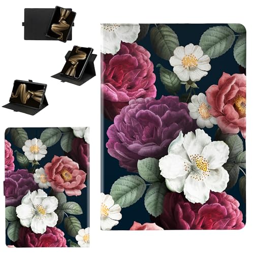 Coque Compatible pour Bookeen Cybook Muse HD 6.0-Pouces eReader Tablette Coque Etui Case Cover [Fonction de Rotation à 360 degrés][Protection renforcée des...