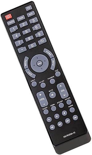 NS-RC4NA-18 - Mando a distancia de repuesto para Insignia TV, NS-49D420NA18 NS-55D420NA18 NS-40D420MX18