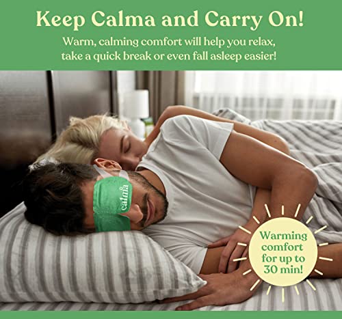16 Pack Calma Heated Eye Mask - Hot Compress For Eye Fatigue - Helps Relief Dry Eyes, Blue Light Strain, Headaches And Dark Circles (Unscented) #TOP2