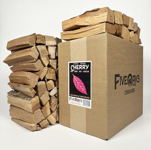 Cherry Mini Split 8' Cooking, Grilling, Smoking Wood, Approx 17lbs Product of USA 1,248 cu. in.