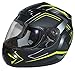 Protectwear Motorradhelm H510 Arrow schwarz matt/neon gelb - XS
