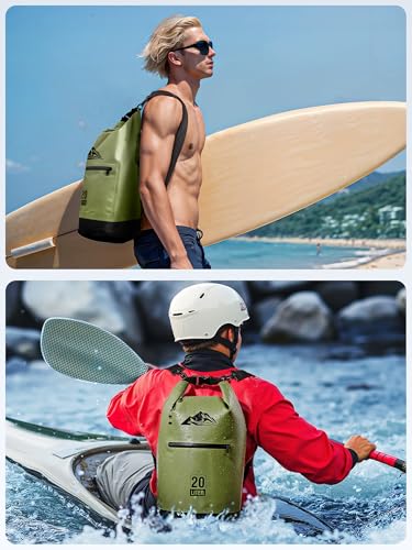 HEETA Dry Bag with Zippered Pocket