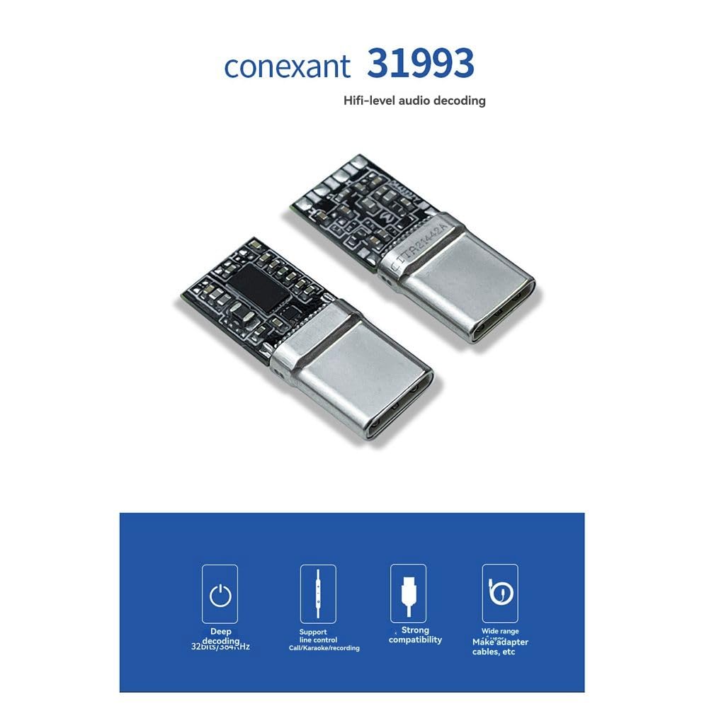 JM6 Pro CX31993 Typ-C 3,5 mm Digitales Audio USB-Dekodierungsverstärker HiFi Headset