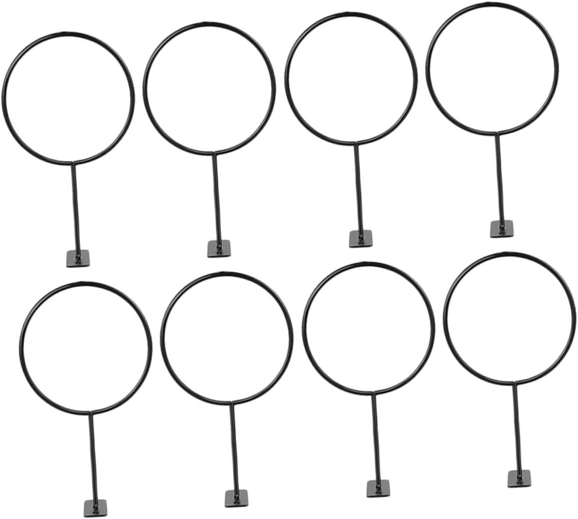 VANZACK 8pcs Basketball Wall Holder: Football Volleyball Soccer Holder Sports Ball Organizer Storage Rack Display Stand for Home Garage Game Room