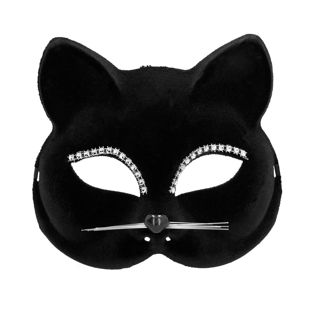 Boland - Cat Eye Mask, Animal Mask, Mask for Costumes, Carnival, Theme Party and Halloween