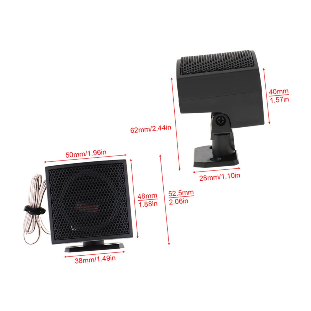 GRIRIW High-end Car Audio 500w Car Speakers Compact Mountable Tweeter Speakers Professional Sound