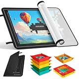 GOOJOOY Tablero Puzzle Plegable de 1500 Piezas con Cubierta Transparente