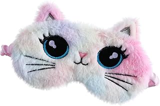 PLAFOPE Tapa-Olho Grande Máscara De Olho Para Crianças Capa De Olho De Seda Venda De Olhos De Pelúcia Máscara De Olho De Desenho Animado Máscara De Dormir Venda De Olhos Bonito