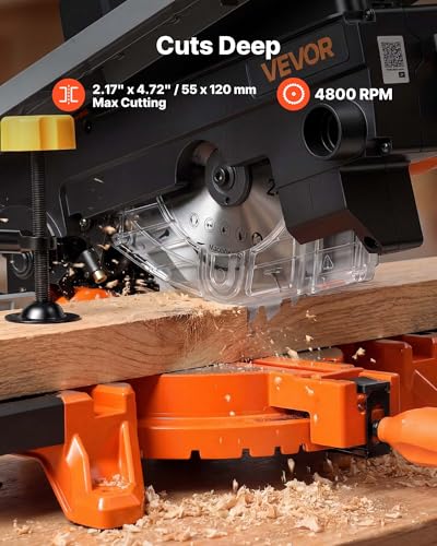 VEVOR 8-1/4 inch Miter/Table Saw