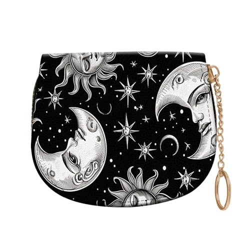Portefeuille long en cuir vintage idée cadeau femme et ado Wallet-B
