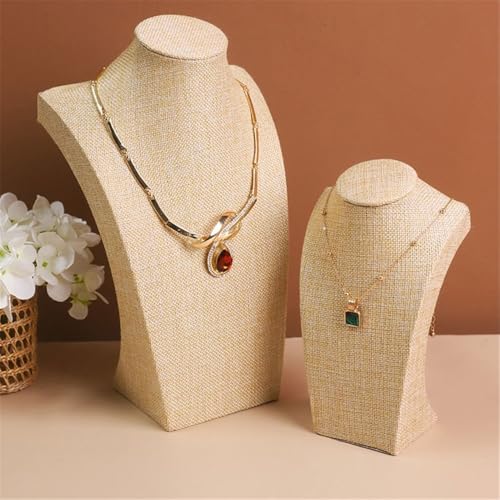 Porte-bijoux créatif moyen avec support de collier et présentoir pour centre commercial - 6