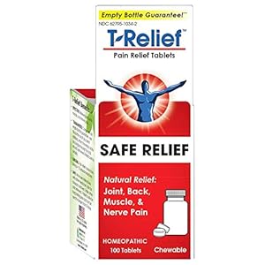 T-T-Relief Pain Relief Safe Relief Tablets 100 ea (Pack of 6)