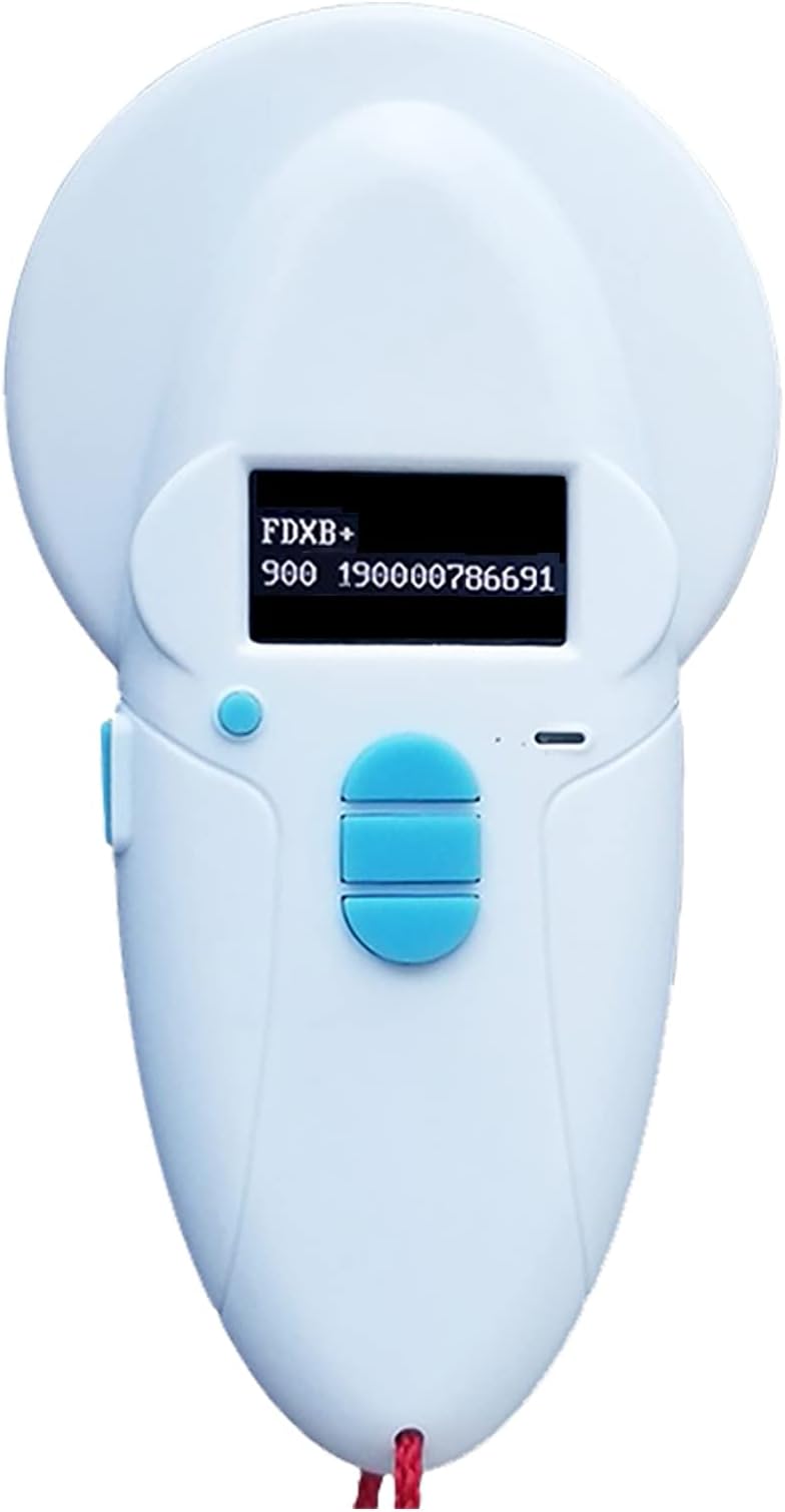 Realtrace RT100 V8BT Microchip Reader Scanner Bluetooth/Animal ID Scan/FDX-B FDX-A HDX Transponder Reading/petscan
