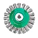 Produktbild Lessmann Zopf-Kegelbürste 115 x 12 mm 20 Z ROH glatt 0,50 mm Gew. M 14, 472857