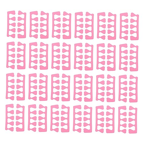 Gogogmee Toe Separators for Women 100pcs Toe Spreader Nail Manicure Kit Nail Art