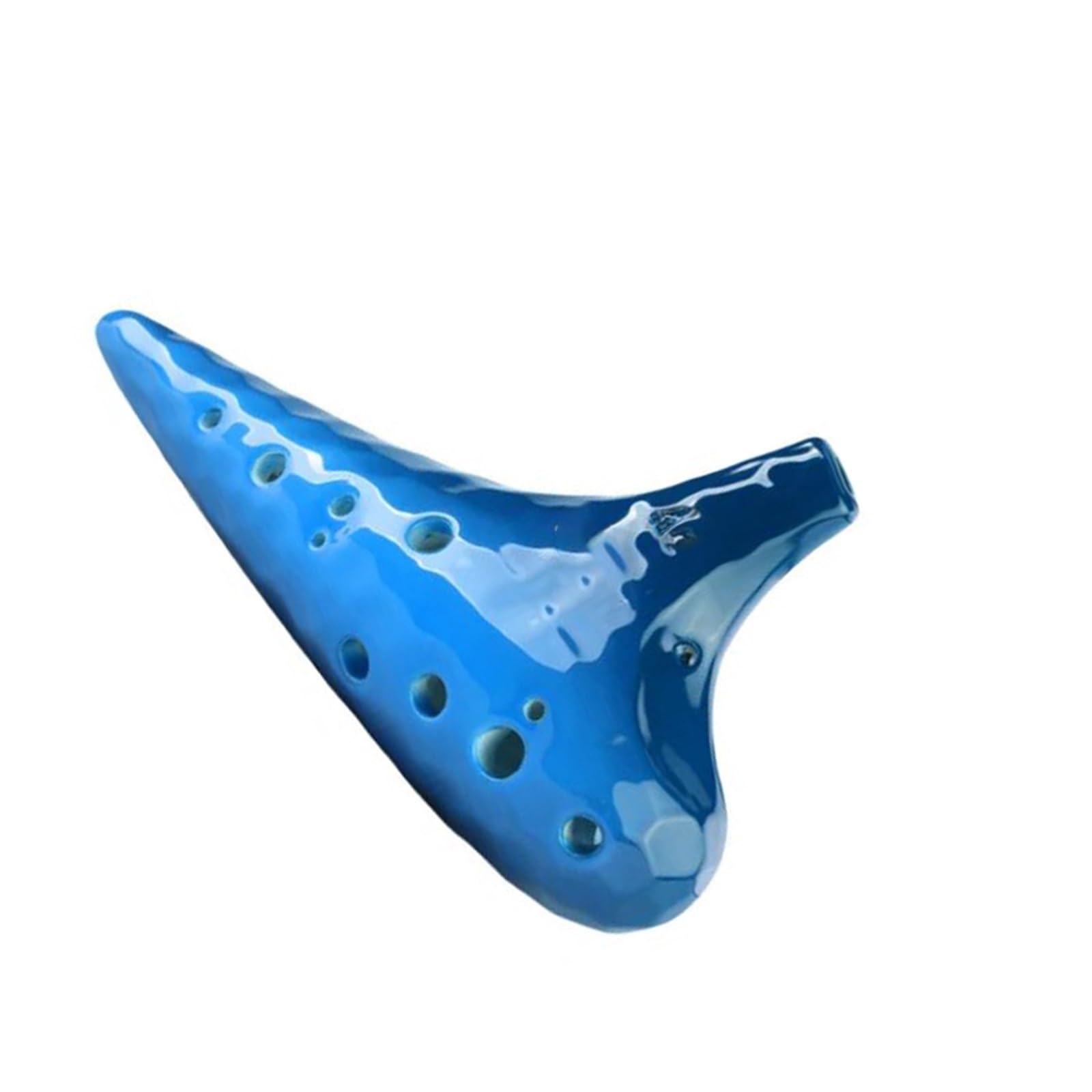 Początkujący instrumentokaryna 12otworowa Ceramiczna Okaryna Akcesoria Muzyczne Profesjonalny Instrument Muzyczny