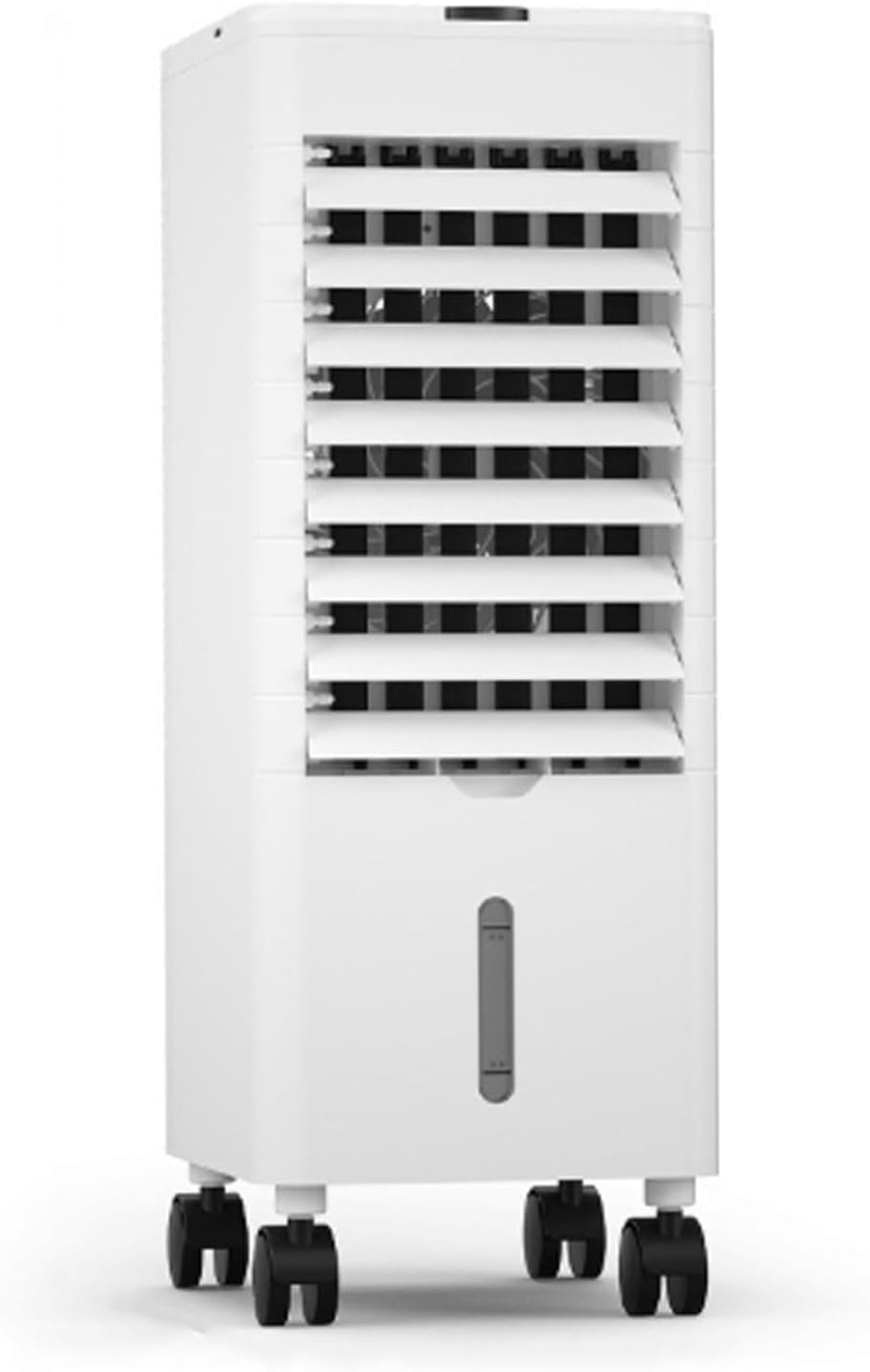 ZHENCHAO Portable Air Conditioner Fan, Evaporative Cooler with 120° Oscillation, 3 Speeds, 12H Timer for Home Office
