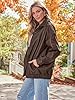 AUTOMET Womens Oversized Leather Jackets Faux Sued... #2