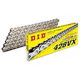 D.I.D(大同工業)バイク用チェーン 軽圧入クリップジョイント付属 428VX-140FB S&S(シルバー) X-リング 二輪 オートバイ用