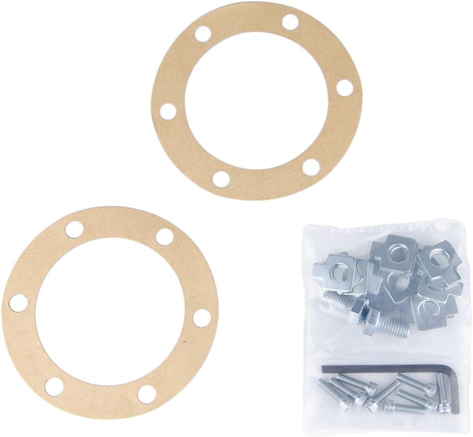 MILE MARKER 490 Pair of Premium Manual Locking Hubs fits 1976-1998 4Runner Pickup Hilux | Requires Conversion Kit | Replaces Original Equipment Manual and Automatic Hubs | Includes Hardware