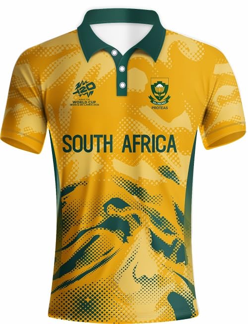 South Africa 20-20 W/C Jersey 2026