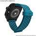 Produktbild Catalyst - für Apple Watch-Gehäuse, Sportarmband für Apple Watch 42 mm, 44 mm, hypoallergen, atmungsaktiv, Armband Ersatzarmband ohne Anschlüsse für Series 5/4/3/2/1 - Blaugrün