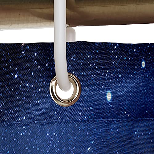 Rideau de douche polyester KnSam résistant à l'eau 180x200 pour baignoire propre - 4