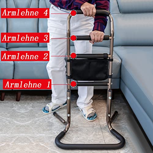 LIKEUDO Oudere zithulp, staand bed, opstahulp, dagelijkse hulp, stoel, volwassenen, stahulp, ouderen, opstahulp, mobiliteitshulp, senioren, staande hulp - Afbeelding 6