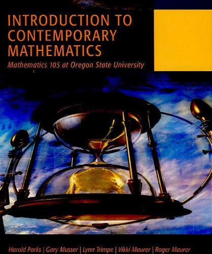 Amazon.com: Introduction to Contemporary Mathematics/mathematics 105 At ...