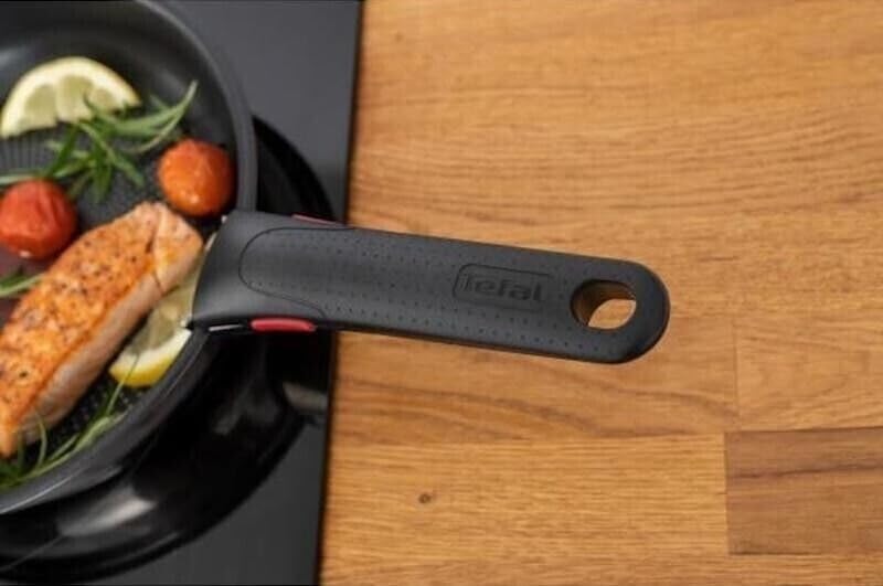 Tefal Ingenio Emotion Lot de 3 poêles à frire (22/24/28 cm) avec poignée amovible, antiadhésives, adaptées à l'induction, passent au lave-vaisselle