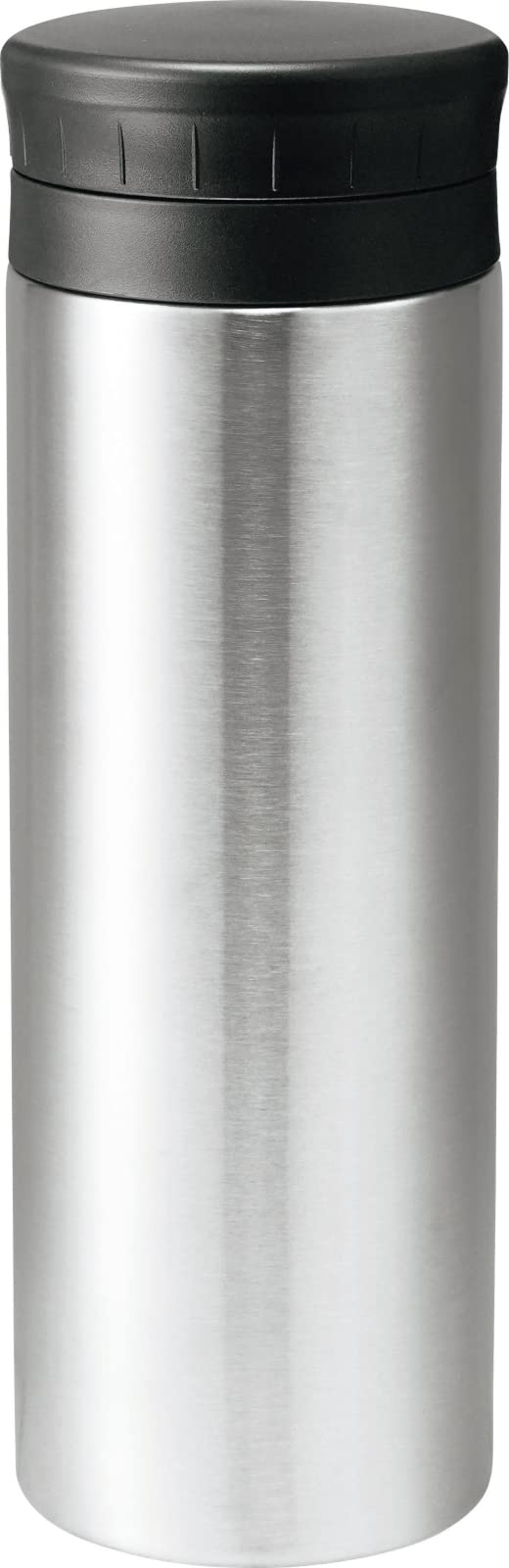 Amazon.co.jp: カクセー マグボトル 水筒 シルバー 500ml 真空二重構造