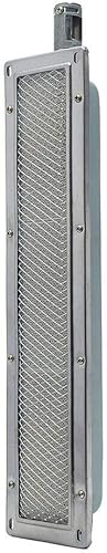 Miniatura 3 de Quemador infrarrojo para barbacoa de acero inoxidable, cerámica, quemador de gas, quemador de cerámica infrarroja (cuadrado 13.1 x 3.9 pulgadas)