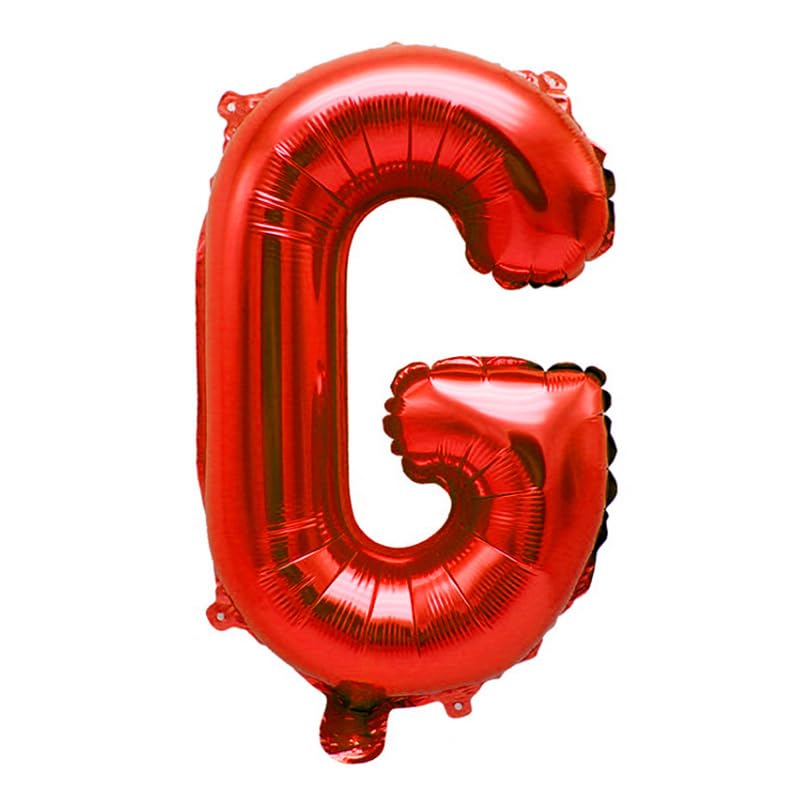 Foil Balloon Letter G for Helium Filling 100 cm Red
