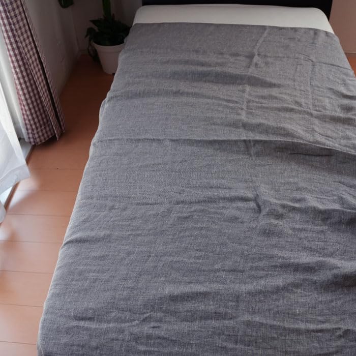 Amazon.co.jp: リネン 二重ガーゼケット シングル 150×200cm 日本製