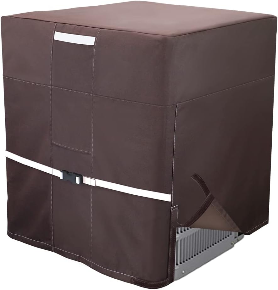 Air Conditioner Cover for Outside Units,Outdoor Waterproof AC Covers Winter AC unit Cover,Outdoor Full Protection Fits up to 24 x 24 x 30 inches