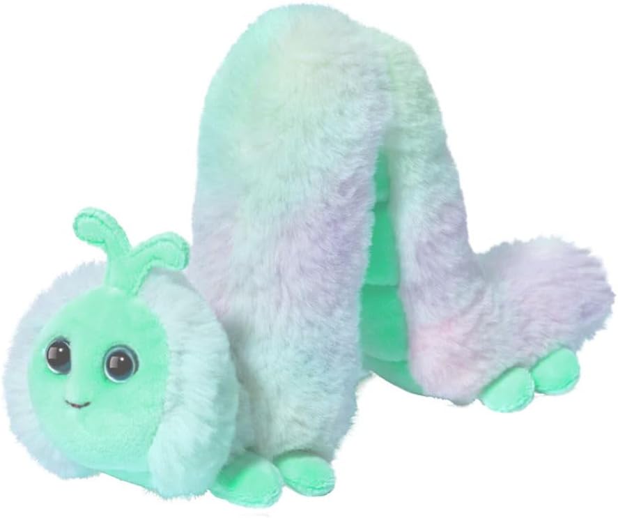 Douglas Groovy Inchworm Plush Stuffed Animal – 8-Inch Soft Cuddle Bug Toy