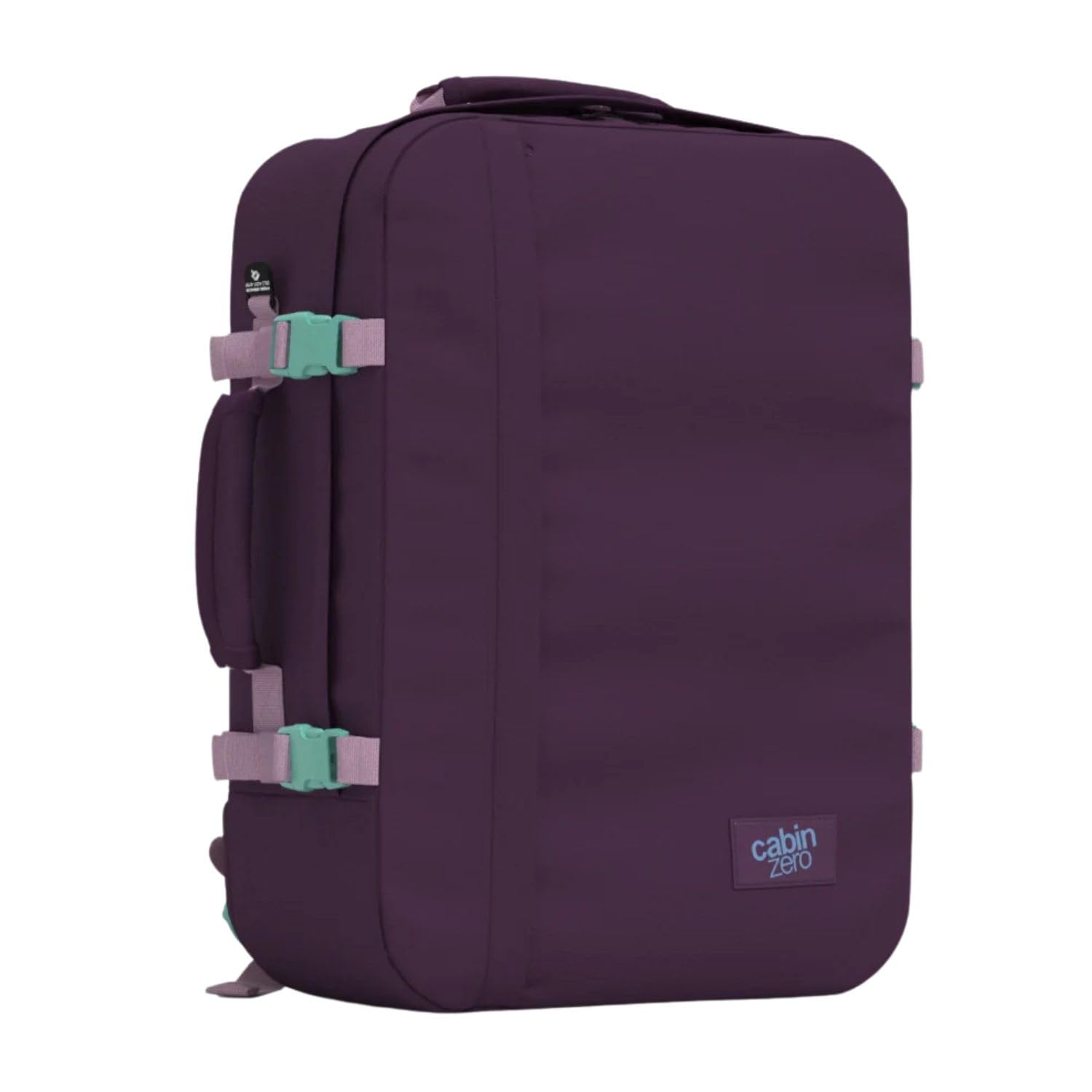Cabinzero Classic Cabin Backpack 44L, Maximum Size Carry On with YKK Zips and Wide Clamshell Opening, Travel Rucksack