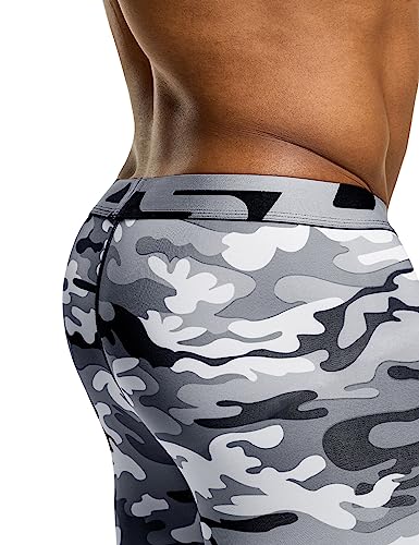 TSLA Men's Compression Pants - Cool Dry Athletic Sports Workout Running Tights Leggings Baselayer