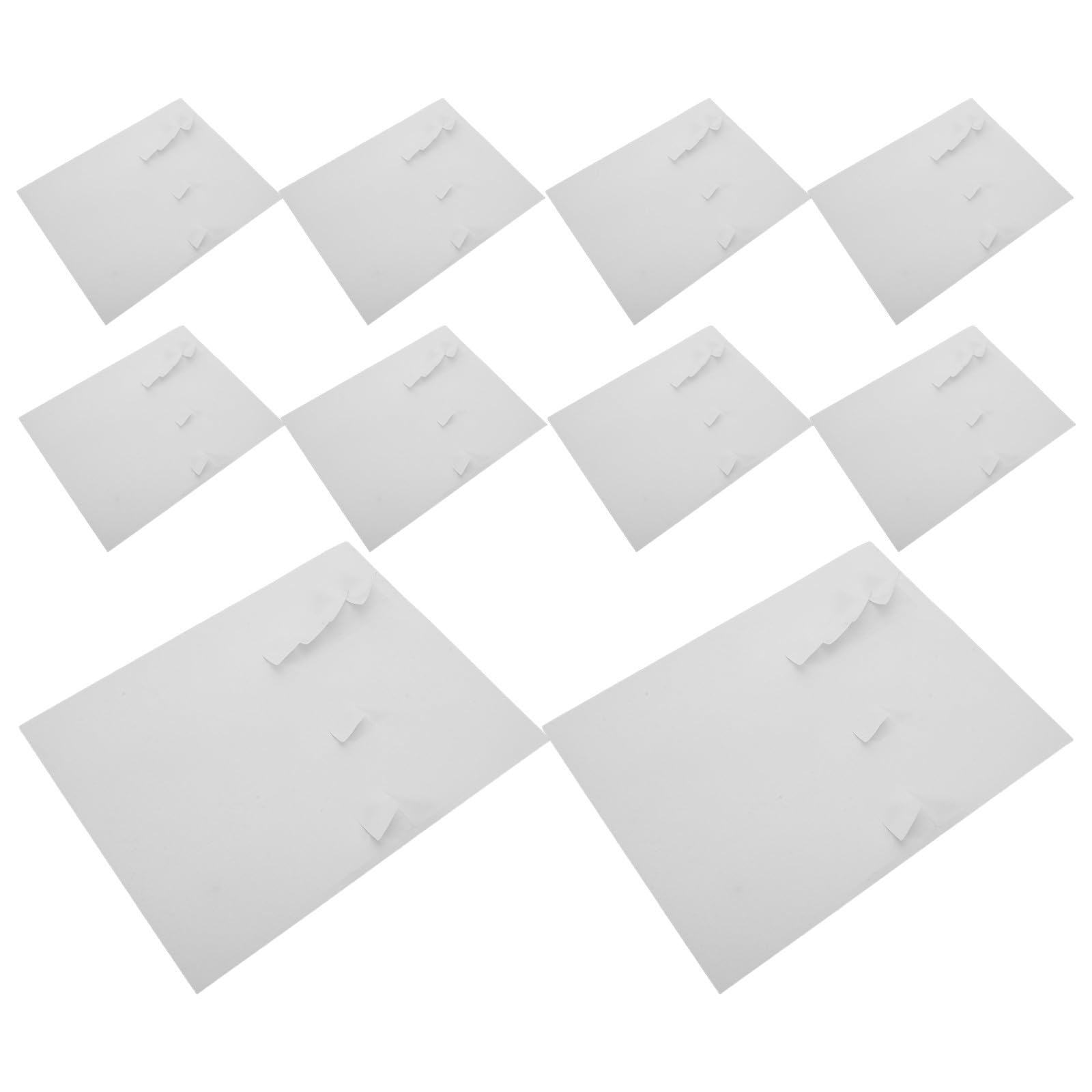 NUOBESTY 100 Pezzi Etichette Adesive Bianche in Carta Adesiva 1x2,625 Pollici per Stampanti Laser e Getto D'inchiostro, Compatibili e Versatili per Spedizioni e Mailing