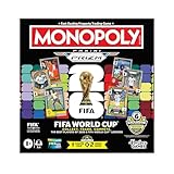 Monopoly Panini Prizm: FIFA World Cup Game I Soccer Board Game with Monopoly Panini Prizm FIFA World Cup 2026 Trading Cards I Ages 8+