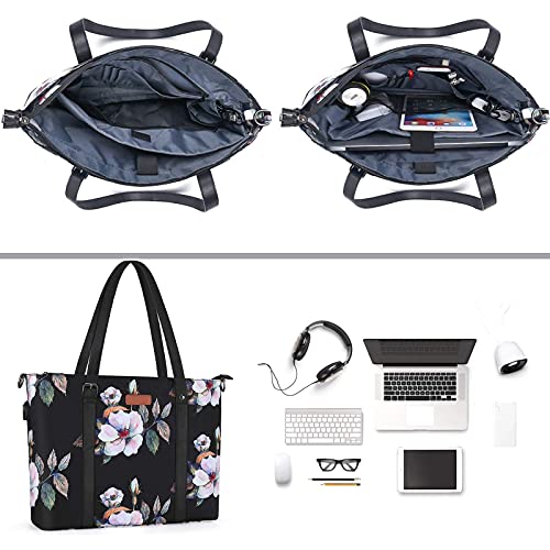 Bolso tote para laptop USB 17-17.3 pulg. Mosiso miniatura 5