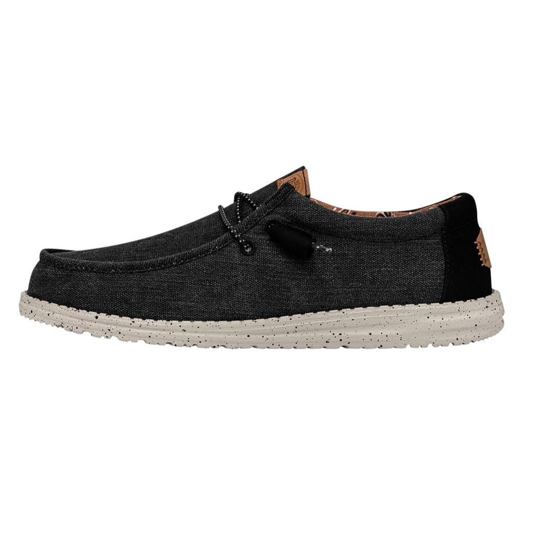 Men's Wally Washed Canvas Slip On Shoe | Lightweight Casual Loafer